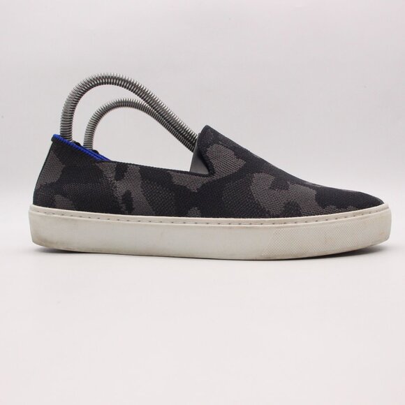 Rothy's The Original Women's Size 8 Slip On Sneaker Grey Camo Camouflage Sneaker - Picture 1 of 9